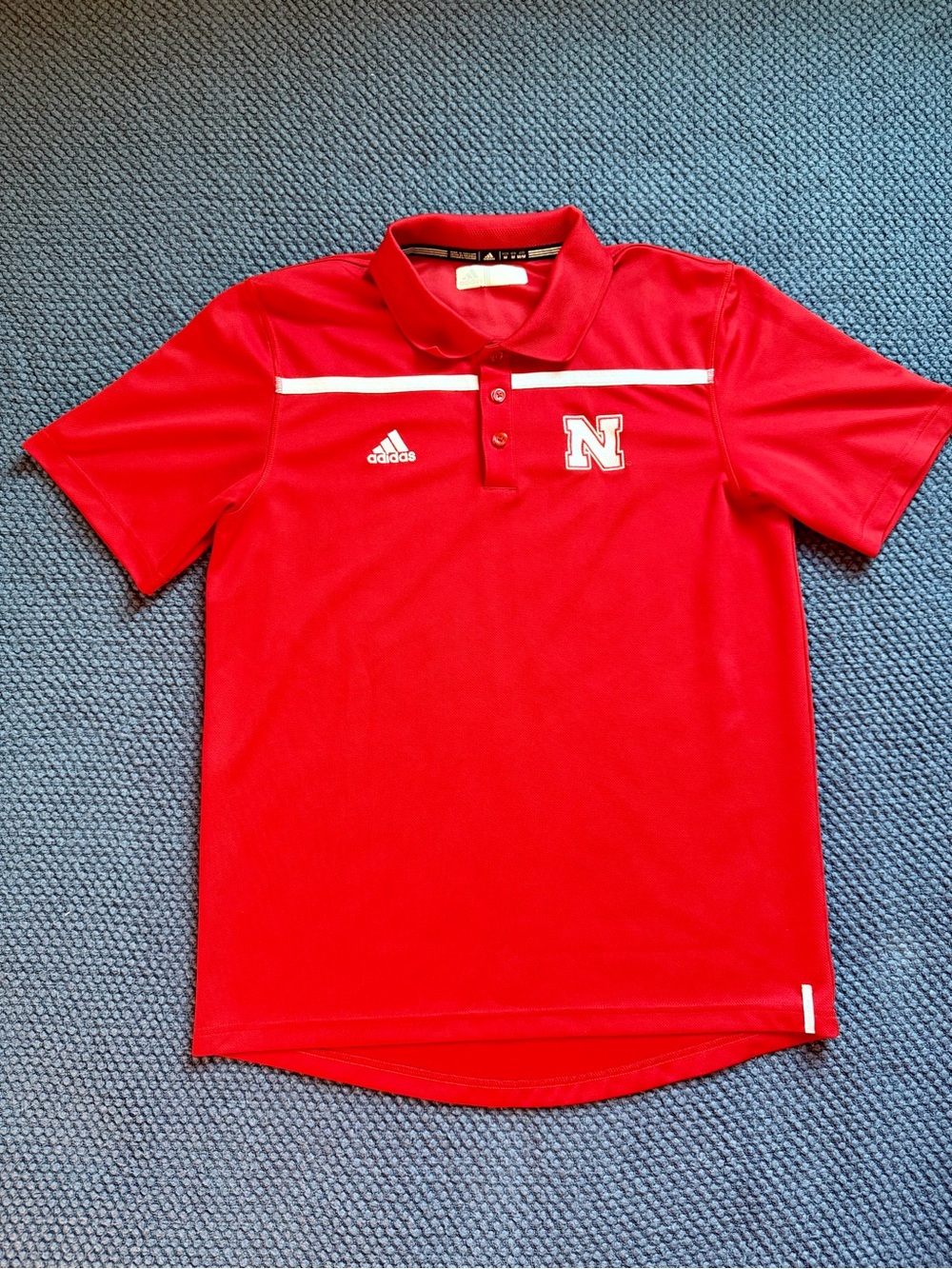 adidas Nebraska sideline Men's Polo
